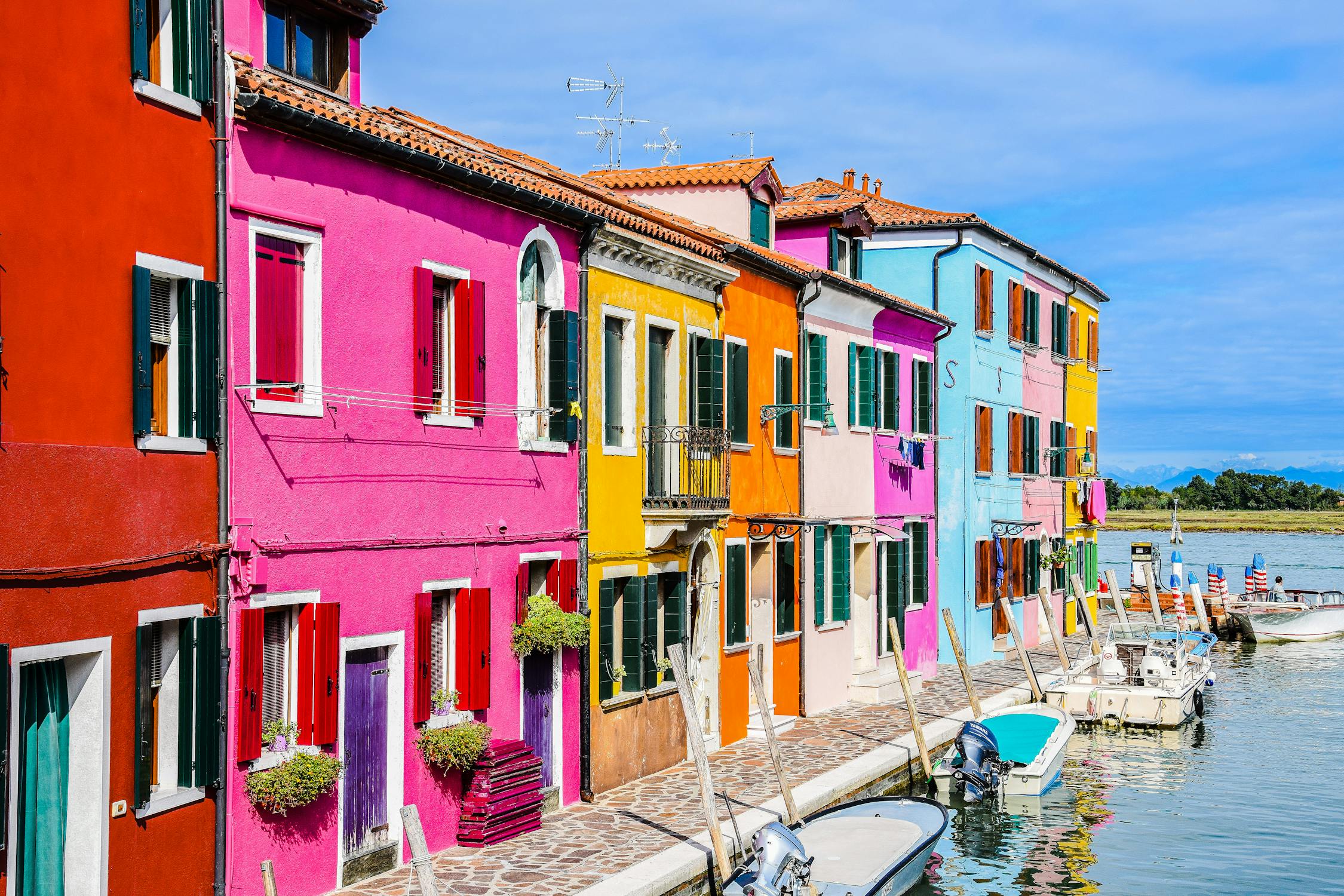 Casas de colores de Burano